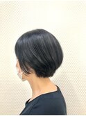 前下がりショートグラ/小顔/ショート/白髪染め/40代50代60代/