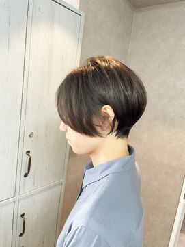 レポゼ 日本橋室町(Repose) repose.hair/テラコッタ/ミニウルフ/くすみブルー[日本橋駅]