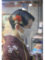 ノード(NODO) 【袴ヘア】フィンガーウェーブアレンジ