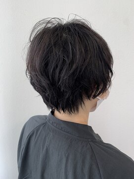 トップヘアー 本店(TOP HAIR) ゆるふわショートボブ/30代40代50代/倉敷