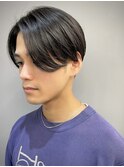 爽やかセンターパート
