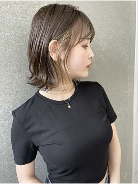 ロンド ラマ 岐阜(Lond bla-ma) 【Lond bla-ma】柴田祐希 ボブ肩上結べる切りっぱなし_10