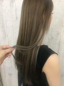 ナンバー ソポ 札幌/ジャム 札幌(N° sopo/JAM) ケアブリーチで透明感たっぷりベージュカラー♪