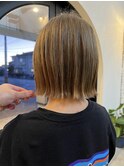 切りっぱなし外ハネボブ