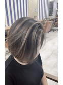 ショートバレイヤージュ♪ 髪質改善