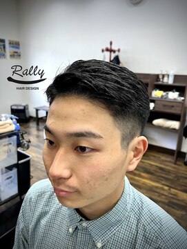 ラリー(Rally) 7:3分けショート