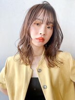 アンアミ キチジョウジ(Un ami Kichijoji) 【unami】ミディアムパーマ×レイヤーカット　澤田杏奈
