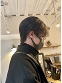 韓国風毛流れカット