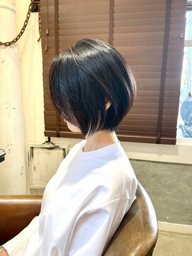 ボタニカル(BOTANICAL) 大人マッシュショート大人ボブ丸みボブダークブラウン