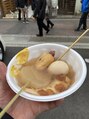 エルビアジェ(el viaje) 寒い日に外で食べるおでんは格別でした@柴又