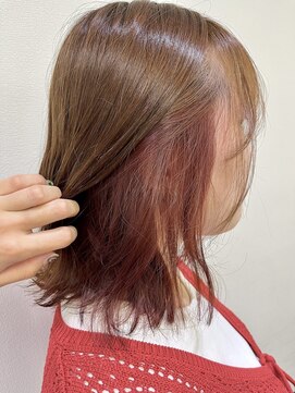 アオアクア バイ グルグル 小岩店(ao akua by GULGUL) .ベージュ×ピンクインナー.