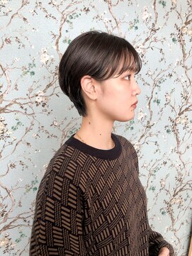 パルファン(PARFUM) 耳掛けマッシュショート(北谷 美浜)