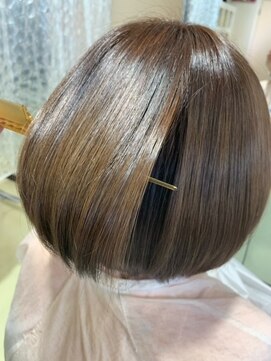 アズール 草加(azule) 髪質改善カラーブラウン艶カラー【草加/草加駅東口】