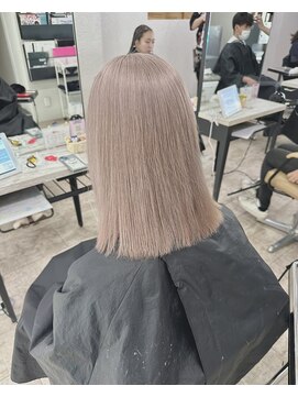 プライズ 成増店(prize) ミルクティーベージュグレージュダブルカラー成増地下鉄成増