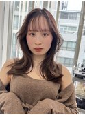 くびれレイヤー小顔カット☆前髪イメチェンミディボブルフ