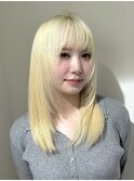 ブロンドヘアー