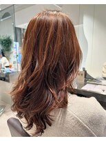 アフィニティ(affinity)&nbsp;コテ巻き風カールセミロング