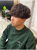 波巻きスパイラル波巻きパーマメンズパーママッシュ【大和】