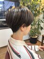 ビランチェ(bilancia) ハイライト×マッシュショート（サイド・バック刈り上げ有）
