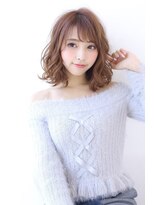 オーロ 塚口店(ORO) ゆるカールミディメルティカラー