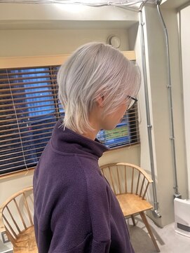 カンナ オーガニック ヘアデザイン(CANNA ORGANIC & HAIR DESIGN) シルバーブロンド