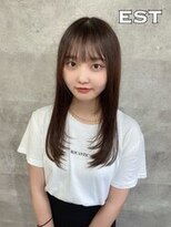 エスト 大阪梅田(EST)&nbsp;レミー100%/53cm☆シールエクステ60枚+馴染ませカット