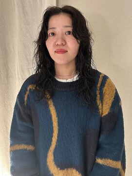 ノラギンザユー(NORA GINZA/U) ロングパーマレイヤーパーマレイヤーカットくせ毛パーマ