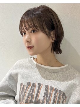 ロンドフルール 大宮東口(Lond fleur) ミニウルフレイヤーカット顔周り前髪韓国ショートボブ/大宮