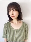 ショートボブハイライトレイヤーカットヘアセット/鹿児島/天文館