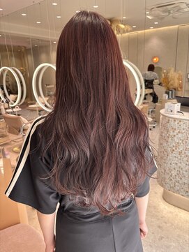 マイル 渋谷(mile) ブリーチなしピンクラベンダー