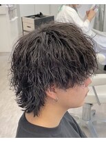 メンズ サロン ドット トウキョウ 町田店(men's salon dot. tokyo)&nbsp;マッシュウルフ×縦落ちツイストスパイラル