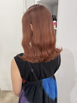 シー ヘアデザイン(see hair design) テラコッタオレンジ