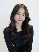 ブリーチなし◎暗髪艶髪質改善ロングヘア