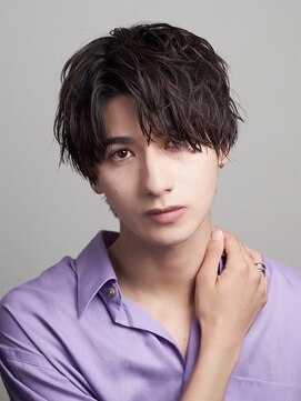 カルテット(Quartetto) ハイライト/マッシュパーマ/ウルフ/アッシュブラック/八王子駅