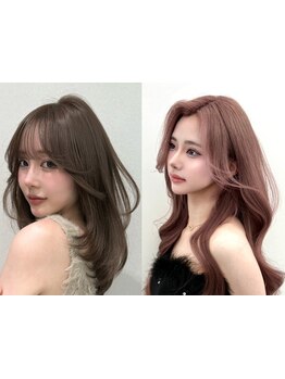 カット+髪質改善カラー+トリートメント￥13750→￥8800♪トレンドカラーもお任せ☆