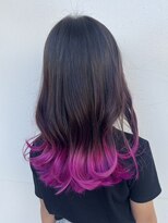 アロハナ(ALOHANA)&nbsp;裾カラーピンク