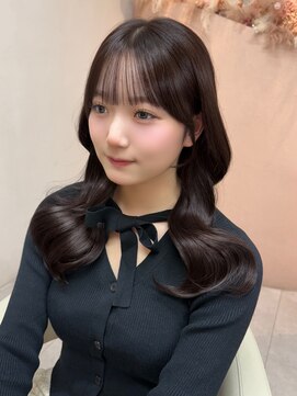 ユニ 表参道(uni) 大人気の韓国女優風くびれレイヤーカット/ヨシンモリ/エギョモリ