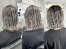 ラック(LUCK)の雰囲気（ふんわりファーが心地よい待合席＃船橋＃バレイヤージュ）