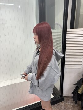 ヘアースマイルクー(HAIR SMILE COEUR) 【COEUR/SHUEI】ピンクベージュ 髪質改善 似合わせカット 暖色