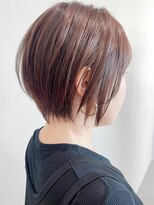 セイドット リー(Say. Ree)&nbsp;say.ショートボブひし形ショートダークレッドデザインカラー