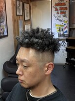 グッドラックバーバーハナレ 吉祥寺 スパイキーアフロ<理容室>【吉祥寺/吉祥寺スパイキーアフロ】