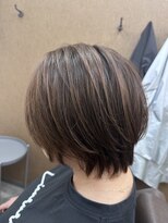 24 岸和田店&nbsp;レイヤーショートボブ×ナチュラルブラウンハイライト