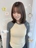 【hina限定】本場韓国ヘアカット+カラー+シェルパTM¥16500→¥12850
