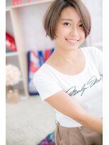 ヘアアンドビューティー ミック(Hair & Beauty miq)&nbsp;グラデカラーでグラマラス☆ナチュラルボブ(miq阿佐ヶ谷)