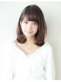 《AFLOATディル井上紗矢香》大人耳掛けスタイルおろし流しバング