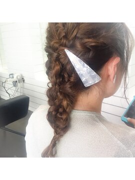 アトリエ タキ(atelier.taki) atelier.taki 坂根＊編み込みアレンジ★