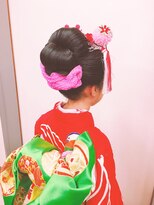 美容室せき 新日本髪 七五三