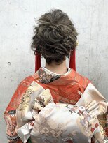 【LA PENSEE】もこもこ着物ヘア