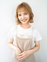 ジェム(GEM) オン眉ボブミルクティーベージュ