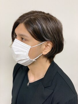 荘司調髪所 アシンメトリーグラデーションカラー